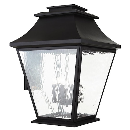 Livex Lighting Hathaway 6 Light Bronze Outdoor Wall Lantern 20251-07