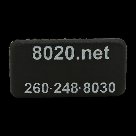 80/20 End Cap, Black, 1575 2036
