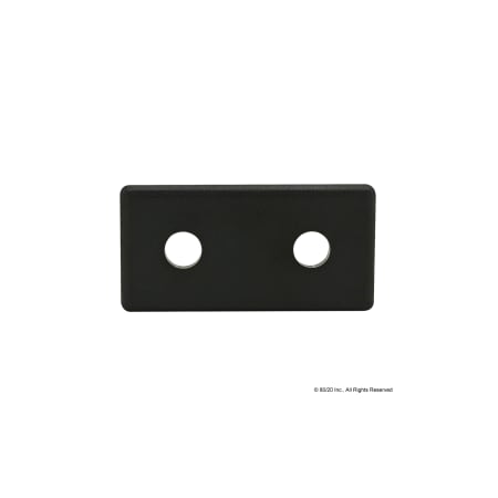 80/20 End Cap Black W/Push-Ins 1530/1530-Lite 2045-PLAIN