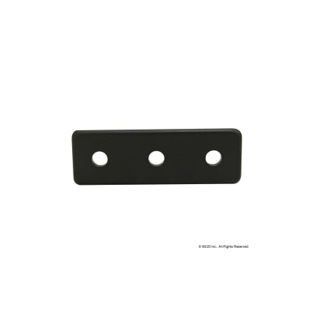 80/20 End Cap Black W/Push-Ins 1545 2046-PLAIN