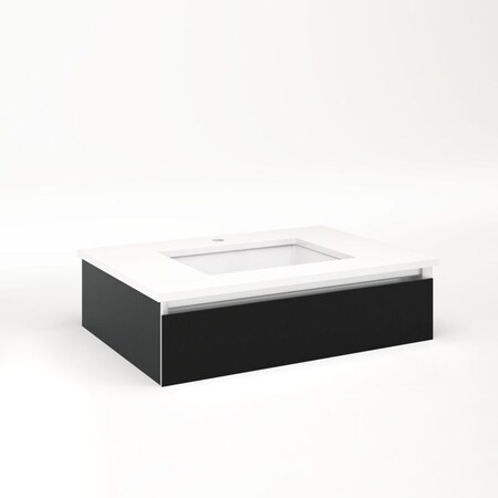 Robern Cartesian, 30X7.5X21, Mat Blk, Full VM30H1D21F28N