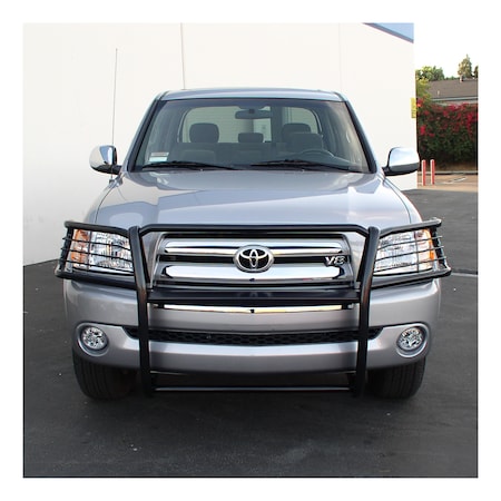 Aries 1-1/2" Black Powder Coated Steel Grille Guard 2053