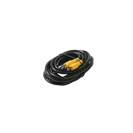 STEREN RCA-RCA RG59 Cable Black with Gold Conne 206-200