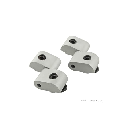80/20 Standard Lift-Off Hinge, Silver 2064