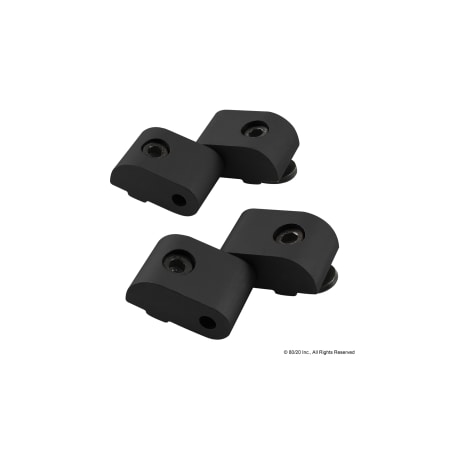 80/20 Black 10 S Left Hand Lift-Off Hinge Assy 2065-BLACK
