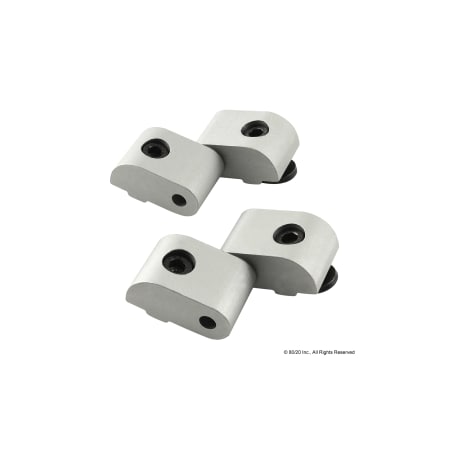 80/20 Standard Lift-Off Hinge, Silver 2065