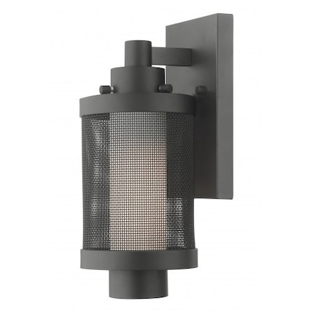 Livex Lighting Textured Black Outdoor Wall Lantern, 1 Li 20681-14