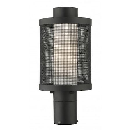 Livex Lighting Textured Black Outdoor Post Top Lantern,  20684-14