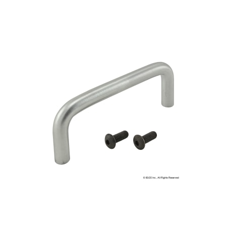 80/20 Door Handle, Steel 2070