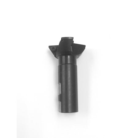 Hhip 2-1/2" X 1 Shank 3 Flute 60 Degree Indexable Dovetail Cutter 2075-0512