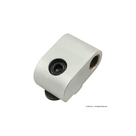 80/20 LiftOffHinge, Alum, Silver, 15/32in, 1/2in 2077