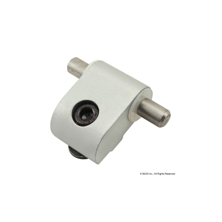 80/20 Lift-OffHinge, Alum, Slvr, 3/4in, 15/32in 2078