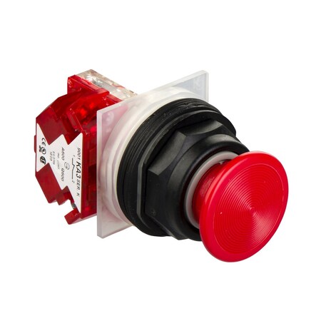 Schneider Electric PUSHBUTTON 600VAC 10AMP 30MM SK OPTIONS 9001SKR4RH6