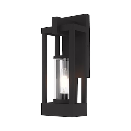 Livex Lighting Delancey 1 Light Black Outdoor Wall Lantern 20992-04