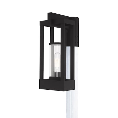 Livex Lighting Delancey 1 Light Black Outdoor Post Top 20994-04