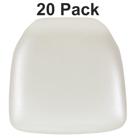 Flash Furniture Hard Ivory Vinyl Chiavari Chair Cushion, PK20 20-BH-IVORY-HARD-VYL-GG