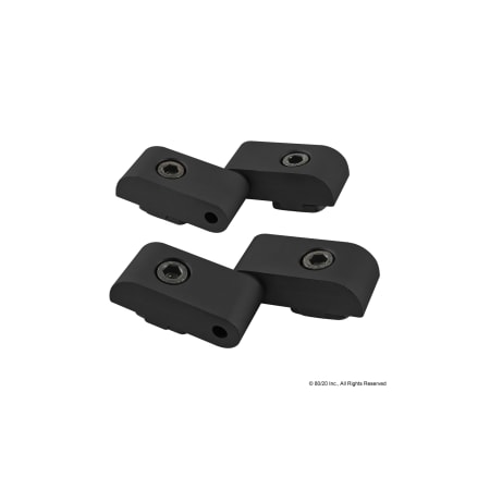 80/20 Lift Off Hinge, Black 2105-BLACK