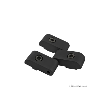 80/20 Lift Off Hinge, Black 2106-BLACK