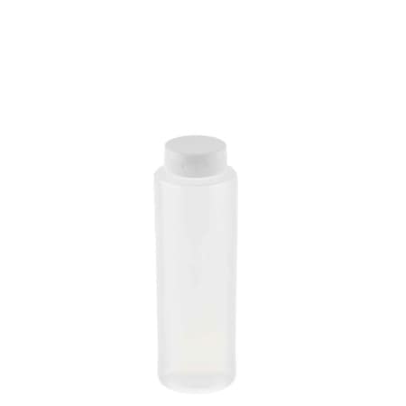 Tablecraft Flp Hinge Cap Sqz Bottle, 38mm, 8OZ, PK12 2108C-1