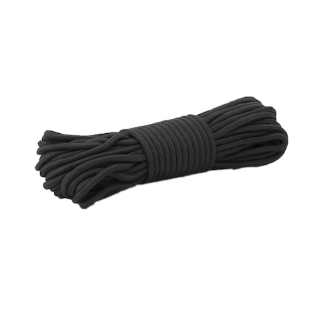 Emergency Zone Rope, 5mmX50Ft, Black 213B