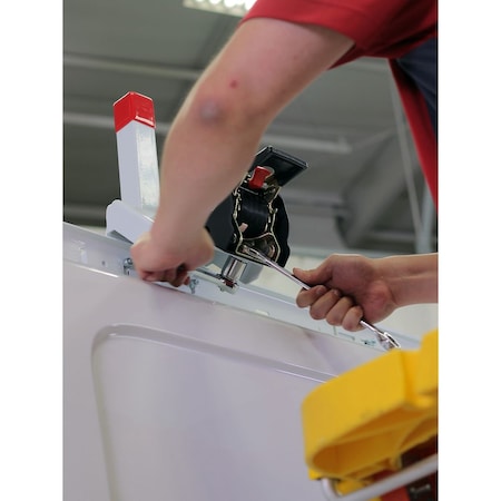 Weather Guard Ratchet Straps, Plastic, Steel, Black, PK2 1057-52-01