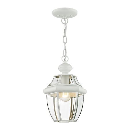 Livex Lighting Monterey 1 Light White Outdoor Pendant L 2152-03