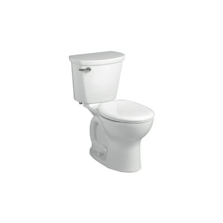 American Standard Cadet Pro Right Height Round Front 1.28, 1.28 gpf, Cadet Flushing System, Floor Mount, Round, White 215BA.104.020