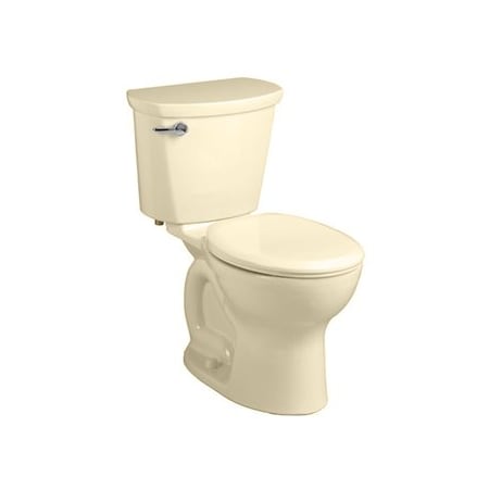 American Standard Cadet Pro Rh Rf 12"R L/Seat Bon, 1.28 gpf, Cadet Flushing System, Floor Mount, Round, Bone 215BA.104.021