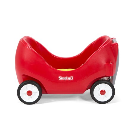 Simplay3 High Back Wagon, Red 216060-02