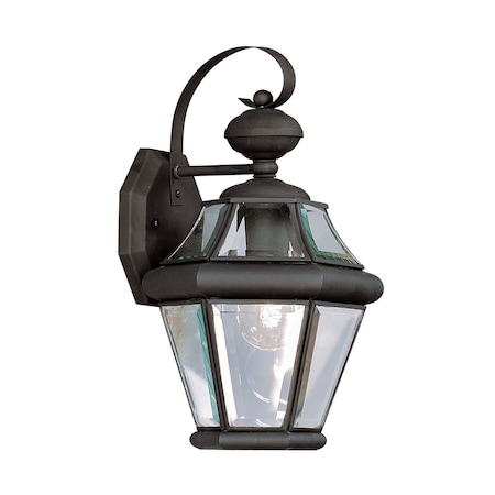 Livex Lighting Georgetown 1 Light Black Outdoor Wall La 2161-04