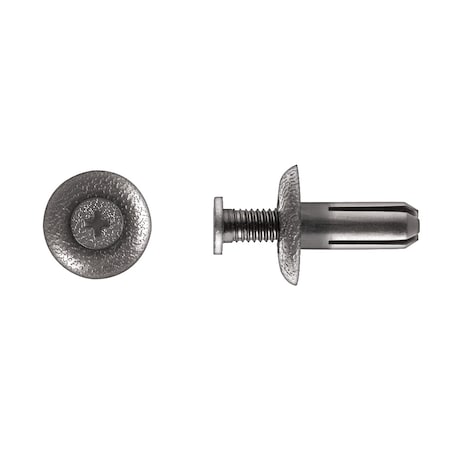 Disco Blk Nyln Phllp Screw Ret 8mm Hole Size 21mm Stem L PK5 2163PK
