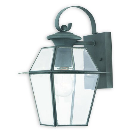 Livex Lighting Westover 1 Light Charcoal Outdoor Wall L 2181-61