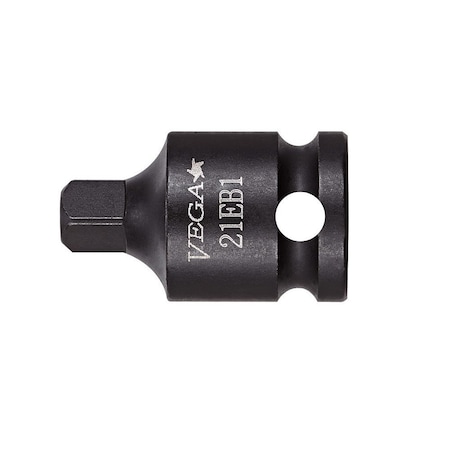 Vega Imp Socket Adapter 3/8 x 1/4 x 4 in Pin 21EP4