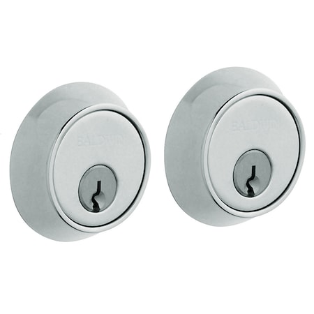 Baldwin Estate Bright Chrome Deadbolts 8011.260