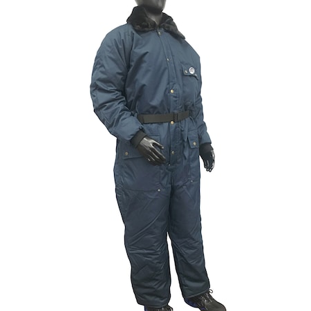 Polar Plus 22013 Coverall, Nylon, 840 den Fabric Weight, 31 in Inseam, Navy, XL 22013-RXL1B