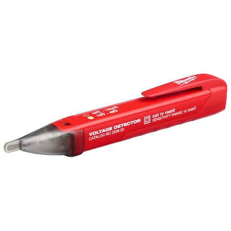 Milwaukee Tool Voltage Detector, Blade Tip, No Display 2208-20