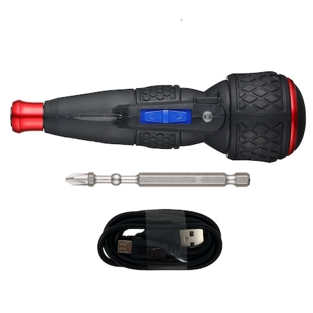 Vessel Rechargeable Screwdriver, 5-1/2" L 220USB1U