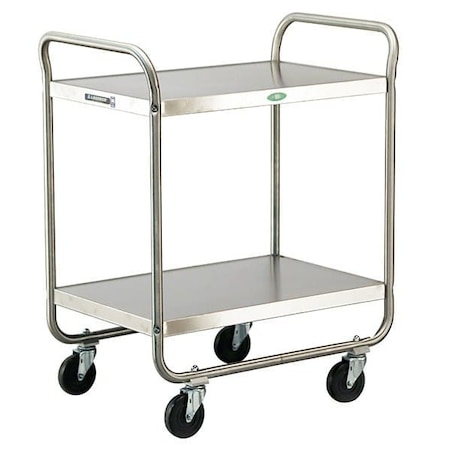 Lakeside Tubular Frame Stainless Steel 3-Shelf Cart;500 lb Capacity, 15-1/2"x24" 211