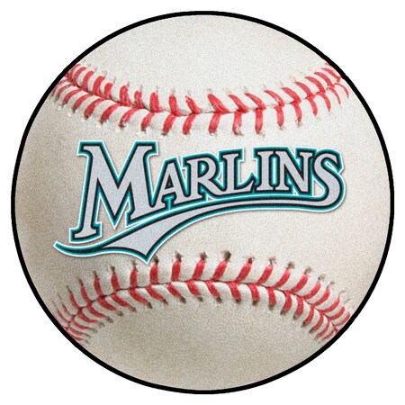 Fanmats Miami Marlins Retro Baseball Rug 27in (1993 Florida Marlins) 2222