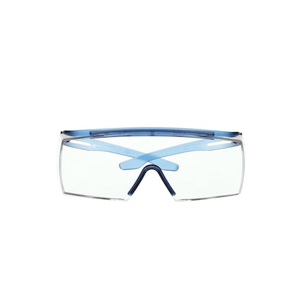 3M Peltor SecureFit 3700, Safety Glasses, Anti-Scratch, Clear Lens, Blue Frame, Frameless SF3701AS-BLU