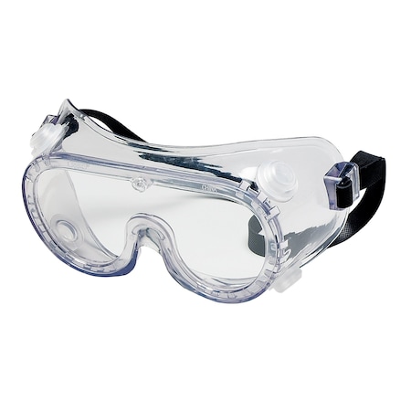 Mcr Safety 22 Series, Indirect Vented Safety Goggles Goggles, PVC Frame, Clear Lens, UV-AF Anti-Fog 2235R