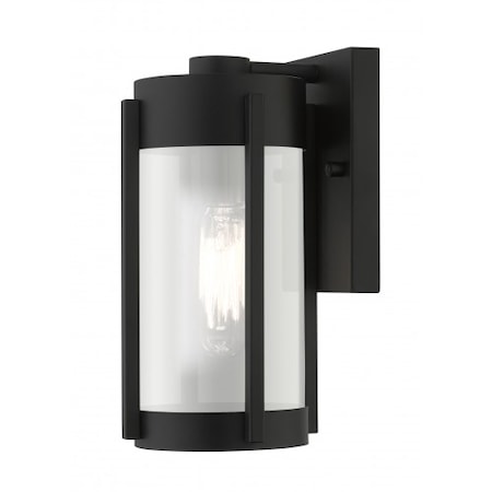 Livex Lighting Black w/Brushed Nickel Candles Outdoor 22380-04
