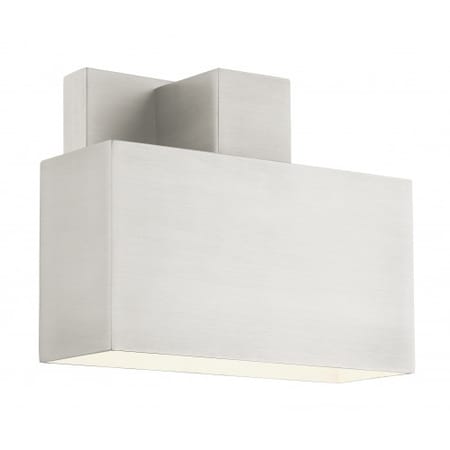 Livex Lighting Brushed Nickel Outdoor ADA Wall Sconce, 1 22422-91