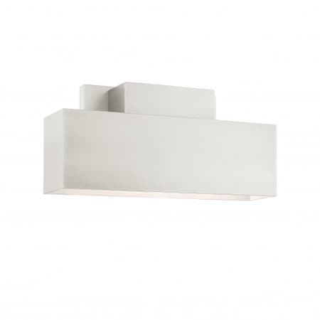 Livex Lighting Brushed Nickel Outdoor ADA Wall Sconce, 2 22424-91