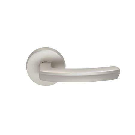 Omnia Privacy 2-3/4" Backset, T Strike, 1-3/8" Doors Satin Nickel 226 Lever 226/00A.PR15