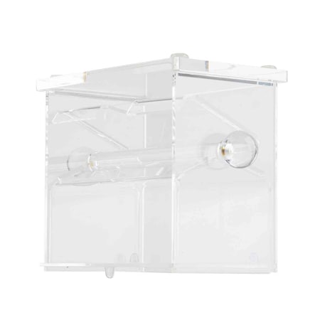 Tablecraft Stir Stck Dispenser, Acryl, 6.5"X3.5"X5.5" 226