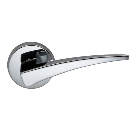 Omnia Passage 2-3/8" Backset, T Strike, 1-3/8" Doors Bright Chrome 227 Lever 227/00.PA2