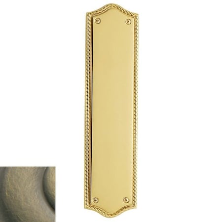 Baldwin Estate Antique Brass Push Plates 2285.050