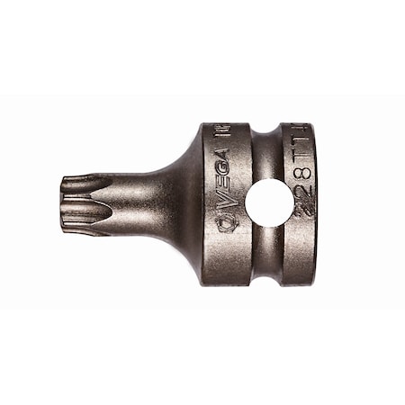 Vega Torx Tamper 40 Socket Bit x 1" - 3/8 Sq 228TT40SB