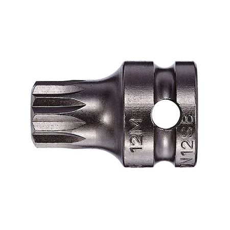 Vega Industries, Inc. Triple Square 5 Socket Bit x 1" - 3/8 Sq 228XZN05SB